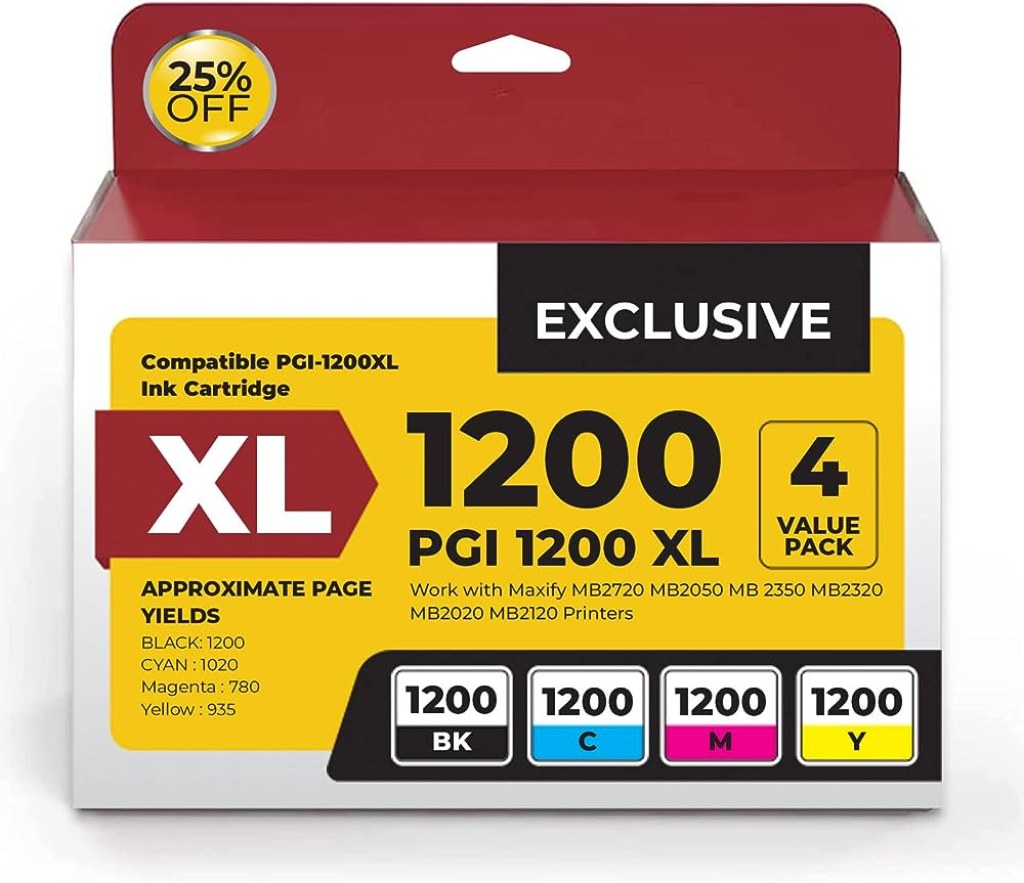 Picture of: Canon Maxify PGI-XL Compatible Ink Cartridges