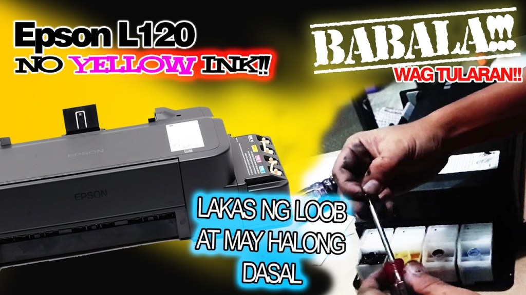 Picture of: EPSON L NO YELLOW INK – YouTube