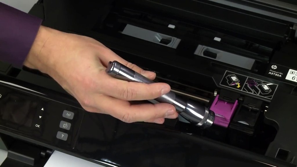 Picture of: Fixing a Carriage Jam – HP Envy  e-All-in-One Printer
