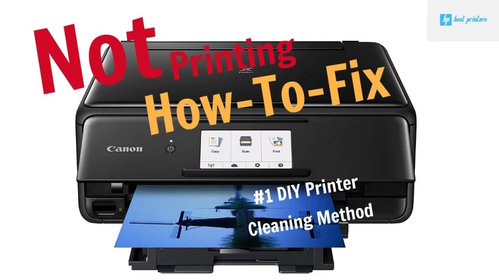 Picture of: How to fix Canon printer not printing black – Canon TS- and other models
