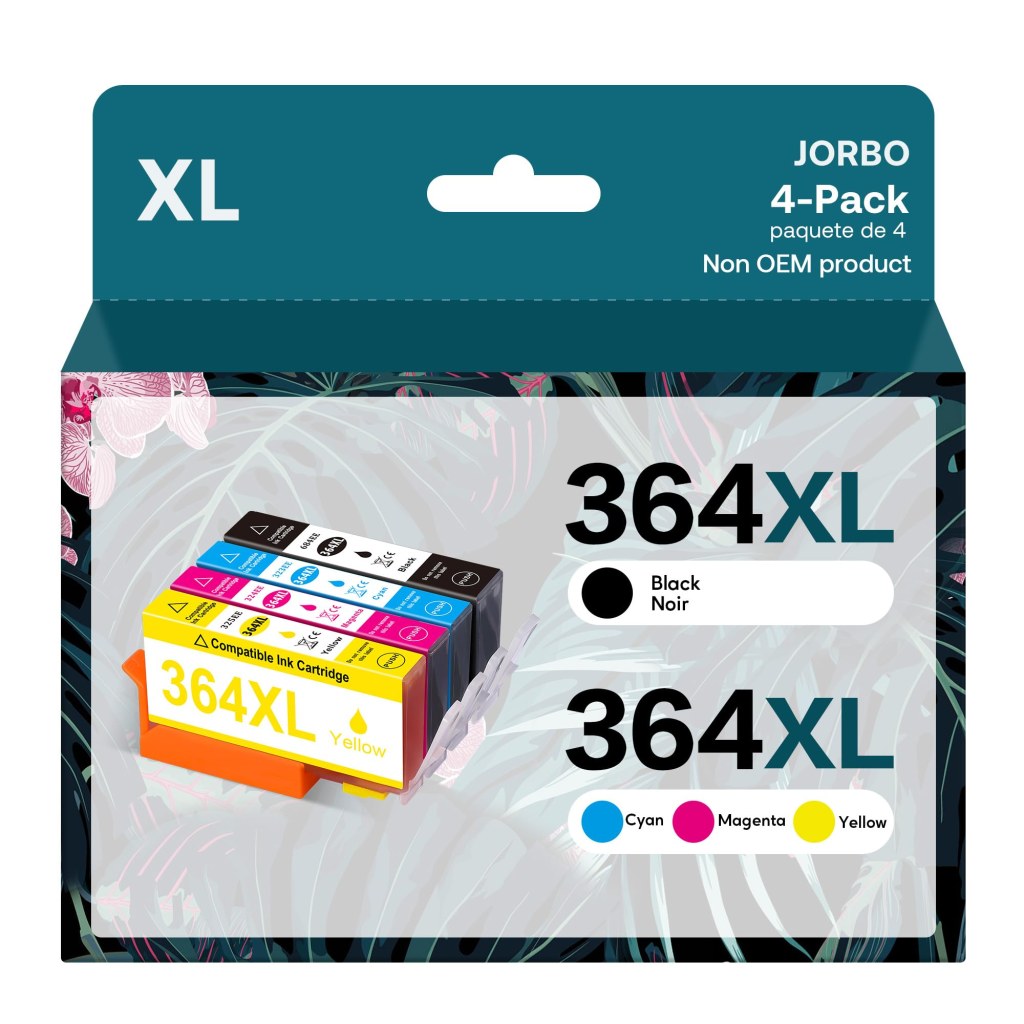 Picture of: JORBO XL Cartridge Compatible with HP  Printer Cartridge ( Black,   Cyan,  Magenta,  Yellow)  XL for HP Photosmart  550  650