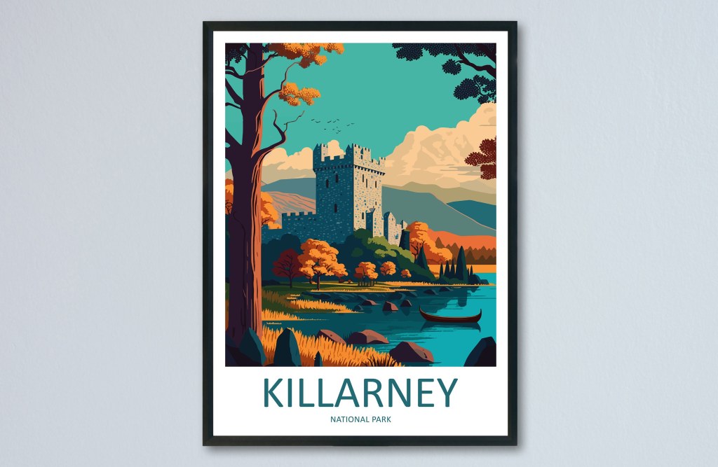 Picture of: Killarney National Park Print Killarney Home Decor Landscape – Etsy
