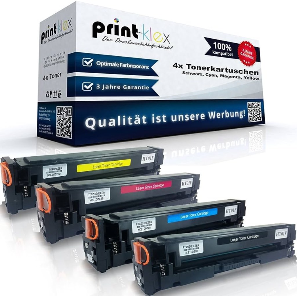 Picture of: Print Klex x Compatible Printer Ink Cartridges for HP Laserjet Pro MFP M   Series Color LaserJet Pro MFP M  Fdn/Color LaserJet Pro MFP M   FDW